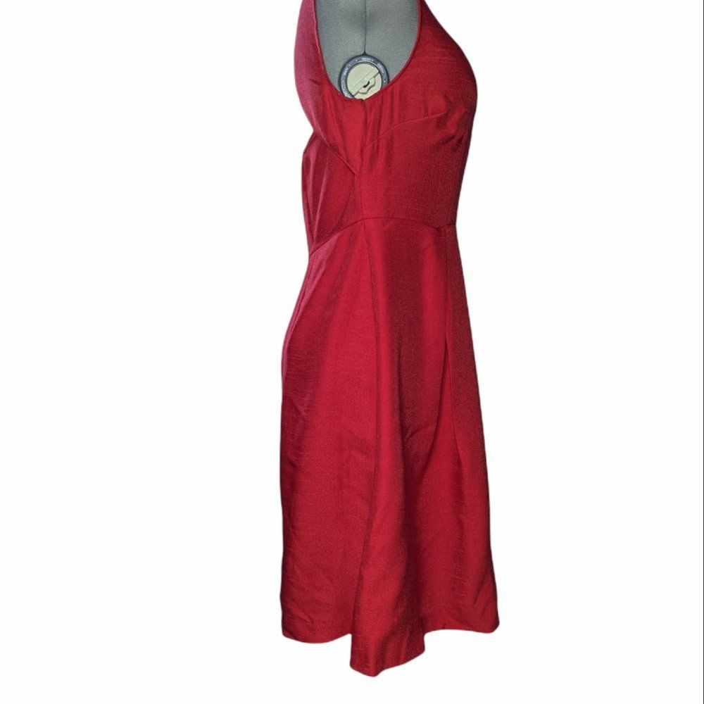 Women's Nwt The Limited Outback Red Cut Out Sleeveless Swing Dress, Size 12 — image 8 of 8